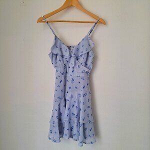 Jopaa Juniors Mini Floral Rompers Sleeveless Blue Color Size M